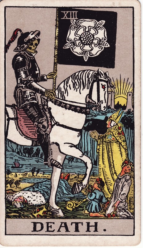 Смерть Tarot card