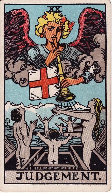 Суд Tarot card