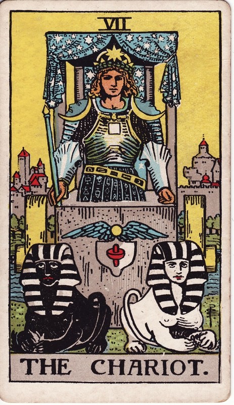 Колесница Tarot card