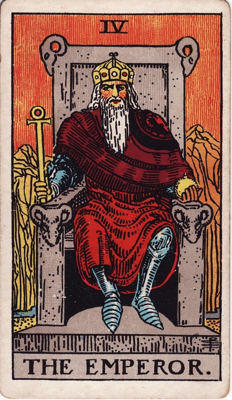 Император Tarot card