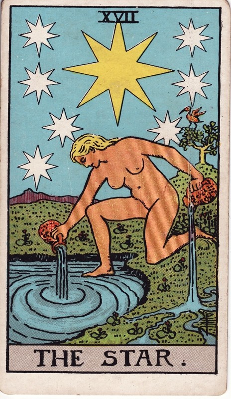 Звезда Tarot card